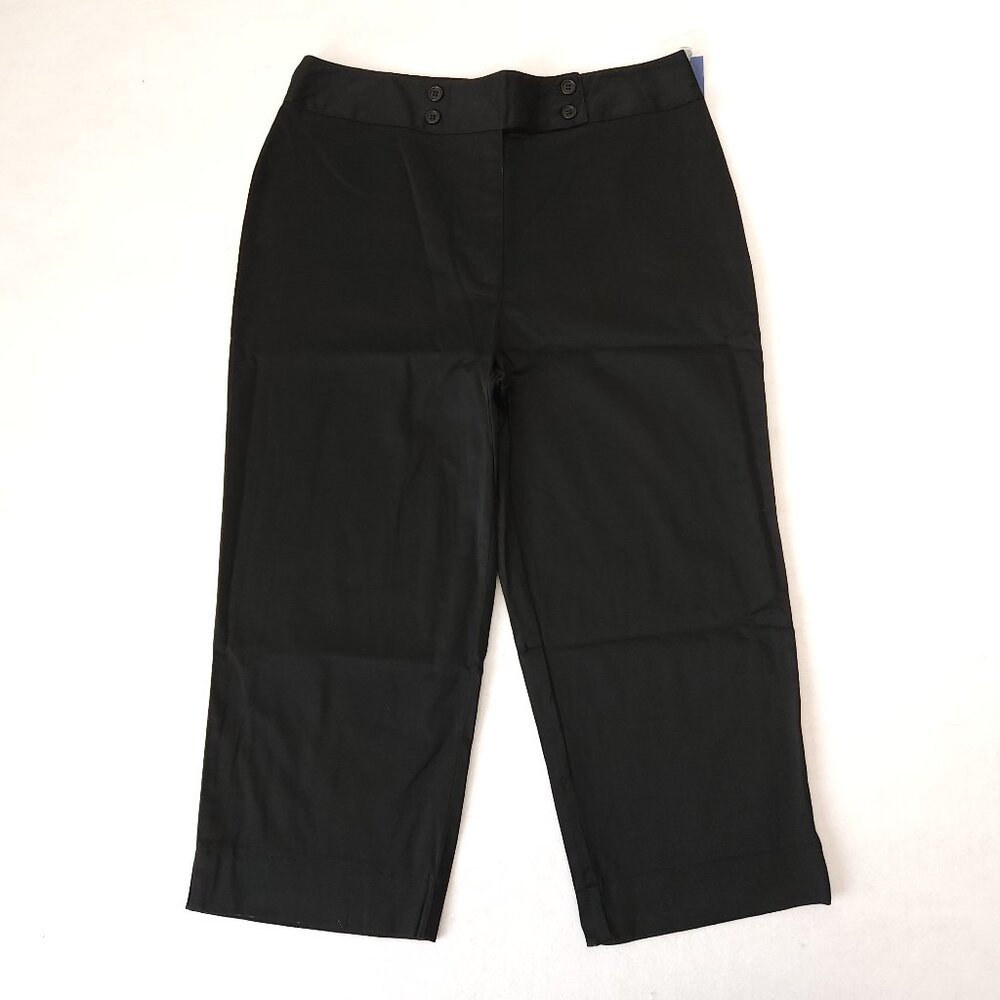 VINTAGE Charter Club Black Dress Casual Women/Teens Pants, Size 12 from MACAU